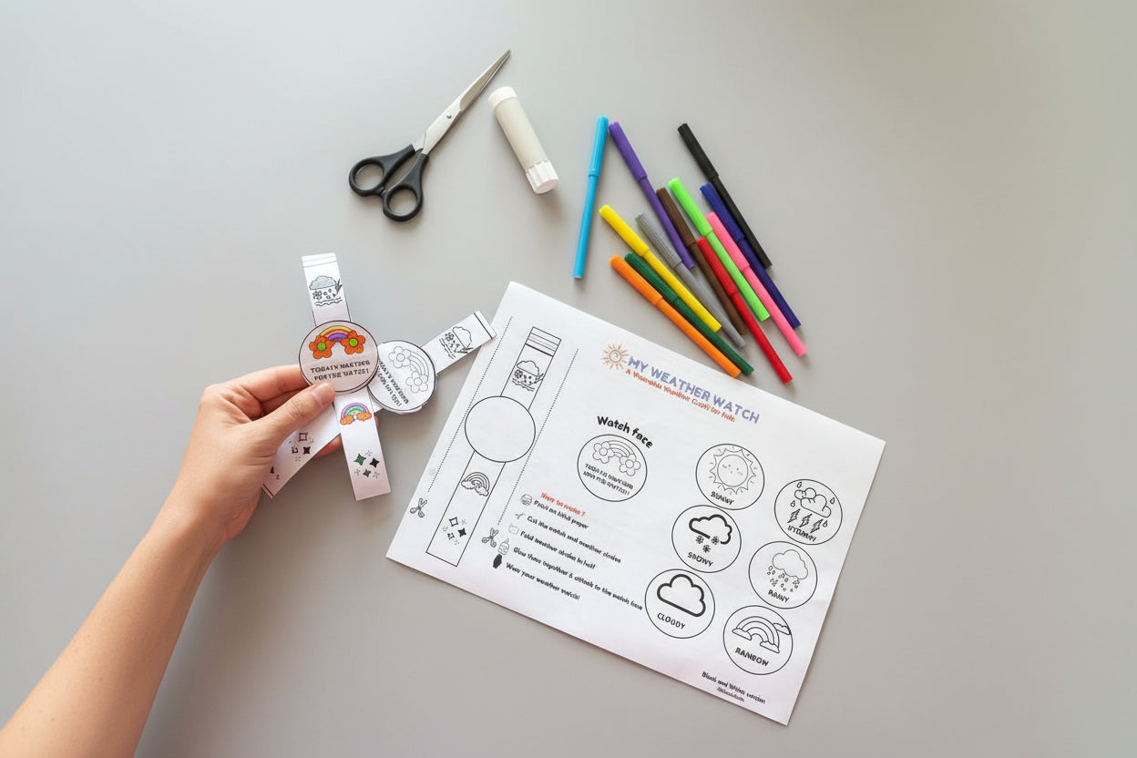 DIY Weather Watch - MsKoukiPrints